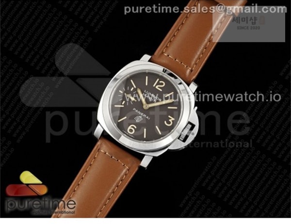Panerai HW공장 파네라이 루미노르 PAM632 브라운다이얼 가죽스트랩 PAM632 N HWF 1_1 Best Edition Brown Dial on Brown Leather Strap A6497 시계 31번 이미지