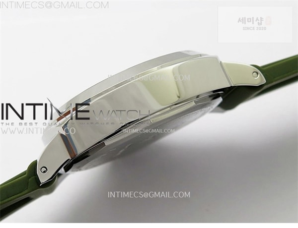 Panerai TT공장 파네라이 PAM1113 화이트다이얼 그린러버스트랩 PAM1113 W TTF 1_1 Best Edition White Dial on Green Rubber Strap A6497 시계 11번 이미지