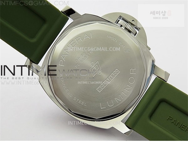 Panerai TT공장 파네라이 PAM1113 화이트다이얼 그린러버스트랩 PAM1113 W TTF 1_1 Best Edition White Dial on Green Rubber Strap A6497 시계 18번 이미지