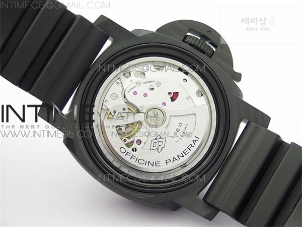 Panerai VS공장 파네라이 PAM1039 섭머저블 카보테크 그레이다이얼 러버스트랩 PAM1039 Carbotech VSF Best Edition Dark Grey Sail Dial on Rubber Strap P.9010 Clone 시계 16번 이미지