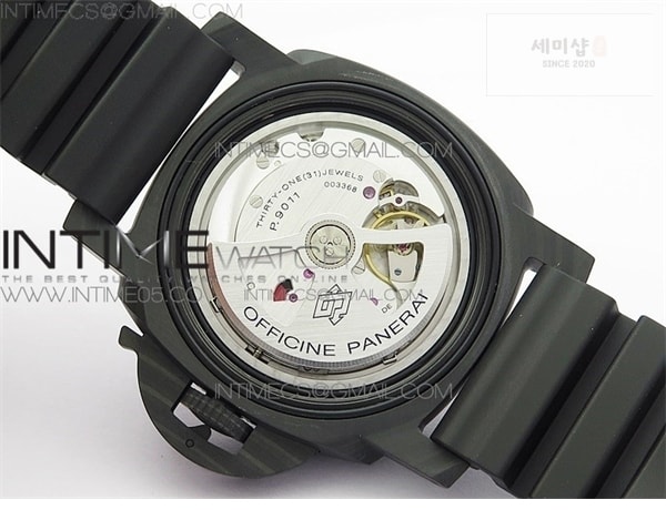 Panerai VS공장 파네라이 PAM1039 섭머저블 카보테크 그레이다이얼 러버스트랩 PAM1039 Carbotech VSF Best Edition Dark Grey Sail Dial on Rubber Strap P.9010 Clone 시계 19번 이미지