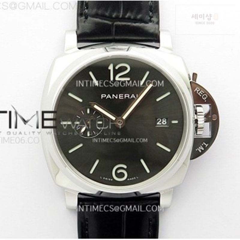 Panerai VS공장 파네라이 PAM1250 블랙다이얼 블랙가죽스트랩 PAM1250 X SS VSF 1_1 Best Edition Black Dial on Black Leather Strap Asian P900 시계 1번 이미지