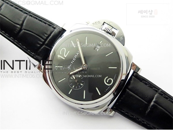 Panerai VS공장 파네라이 PAM1250 블랙다이얼 블랙가죽스트랩 PAM1250 X SS VSF 1_1 Best Edition Black Dial on Black Leather Strap Asian P900 시계 2번 이미지