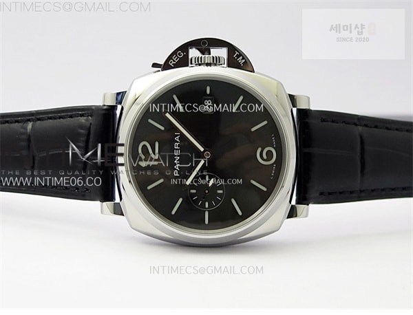 Panerai VS공장 파네라이 PAM1250 블랙다이얼 블랙가죽스트랩 PAM1250 X SS VSF 1_1 Best Edition Black Dial on Black Leather Strap Asian P900 시계 3번 이미지