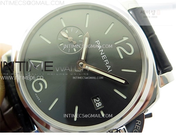 Panerai VS공장 파네라이 PAM1250 블랙다이얼 블랙가죽스트랩 PAM1250 X SS VSF 1_1 Best Edition Black Dial on Black Leather Strap Asian P900 시계 4번 이미지