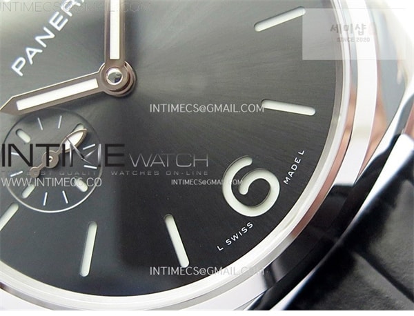 Panerai VS공장 파네라이 PAM1250 블랙다이얼 블랙가죽스트랩 PAM1250 X SS VSF 1_1 Best Edition Black Dial on Black Leather Strap Asian P900 시계 5번 이미지