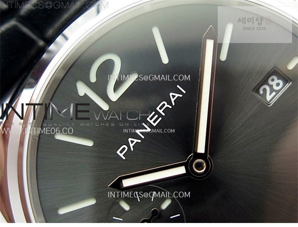 Panerai VS공장 파네라이 PAM1250 블랙다이얼 블랙가죽스트랩 PAM1250 X SS VSF 1_1 Best Edition Black Dial on Black Leather Strap Asian P900 시계 7번 이미지