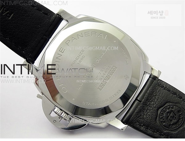 Panerai VS공장 파네라이 PAM1250 블랙다이얼 블랙가죽스트랩 PAM1250 X SS VSF 1_1 Best Edition Black Dial on Black Leather Strap Asian P900 시계 16번 이미지