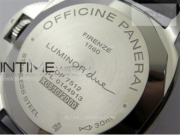 Panerai VS공장 파네라이 PAM1250 블랙다이얼 블랙가죽스트랩 PAM1250 X SS VSF 1_1 Best Edition Black Dial on Black Leather Strap Asian P900 시계 17번 이미지