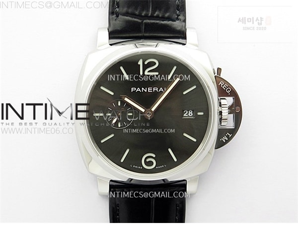 Panerai VS공장 파네라이 PAM1250 블랙다이얼 블랙가죽스트랩 PAM1250 X SS VSF 1_1 Best Edition Black Dial on Black Leather Strap Asian P900 시계 24번 이미지
