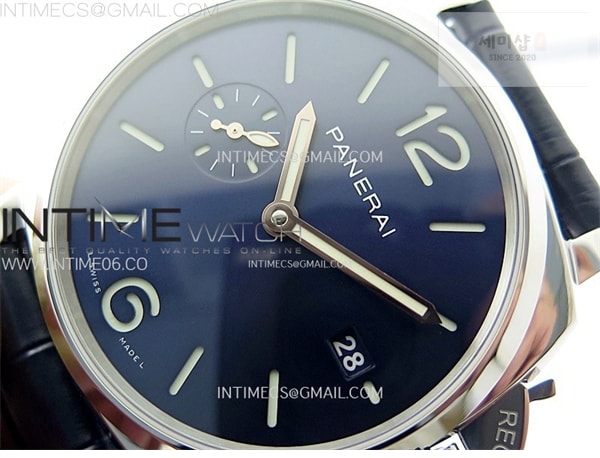 Panerai VS공장 파네라이 PAM1274 블루다이얼 블루가죽스트랩 PAM1274 X SS VSF 1_1 Best Edition Blue Dial on Blue Leather Strap Asian P900 시계 25번 이미지