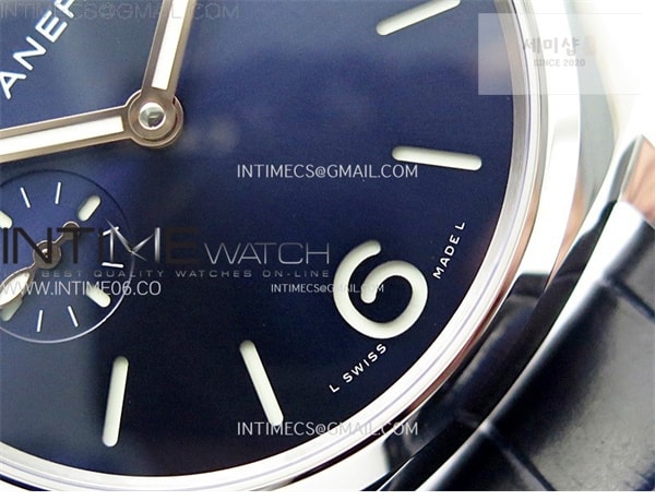 Panerai VS공장 파네라이 PAM1274 블루다이얼 블루가죽스트랩 PAM1274 X SS VSF 1_1 Best Edition Blue Dial on Blue Leather Strap Asian P900 시계 5번 이미지