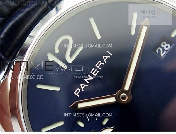 Panerai VS공장 파네라이 PAM1274 블루다이얼 블루가죽스트랩 PAM1274 X SS VSF 1_1 Best Edition Blue Dial on Blue Leather Strap Asian P900 시계 7번 이미지