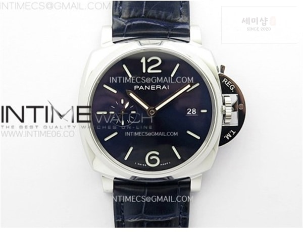 Panerai VS공장 파네라이 PAM1274 블루다이얼 블루가죽스트랩 PAM1274 X SS VSF 1_1 Best Edition Blue Dial on Blue Leather Strap Asian P900 시계 24번 이미지