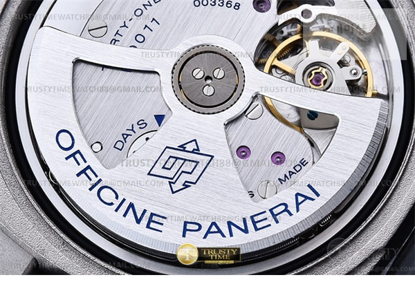 Panerai VS공장 파네라이 PAM1279 루미노르 Gmt 블루다이얼 가죽스트랩 PAM1279 Lum. GMT TI_LE Blue VSF P9010 시계 19번 이미지