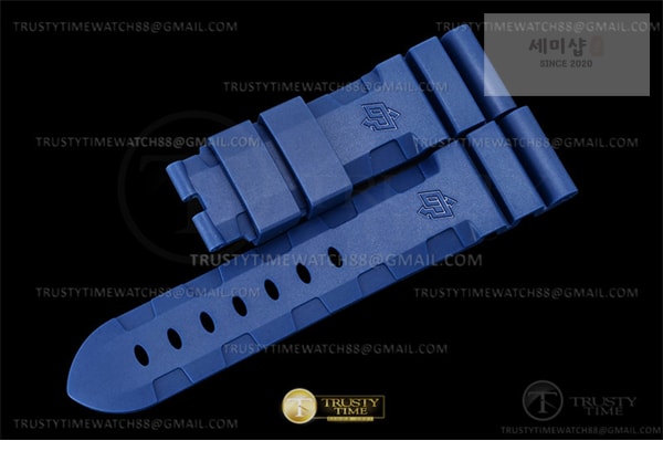 Panerai VS공장 파네라이 PAM1279 루미노르 Gmt 블루다이얼 가죽스트랩 PAM1279 Lum. GMT TI_LE Blue VSF P9010 시계 20번 이미지