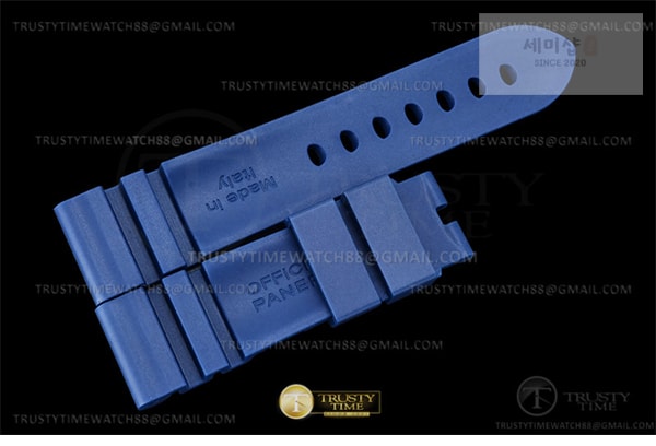 Panerai VS공장 파네라이 PAM1279 루미노르 Gmt 블루다이얼 가죽스트랩 PAM1279 Lum. GMT TI_LE Blue VSF P9010 시계 21번 이미지