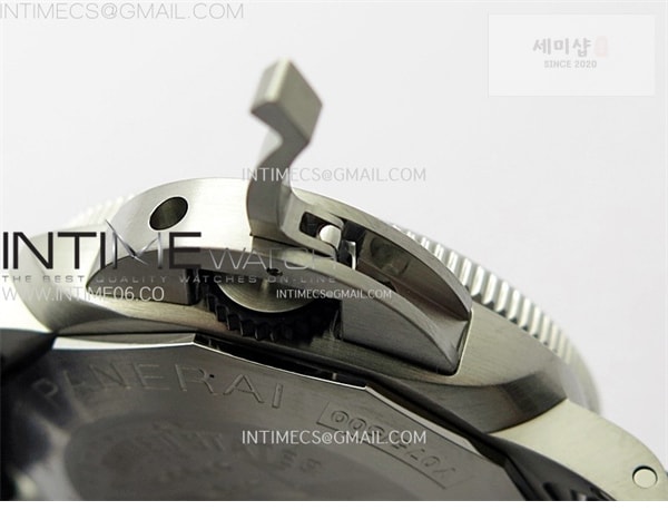 Panerai VS공장 파네라이 PAM1323 그레이다이얼 블랙러버스트랩 PAM1323 Y GMT VSF 1_1 Best Edition Dark Gray Dial on Black Rubber Strap P9011 시계 22번 이미지