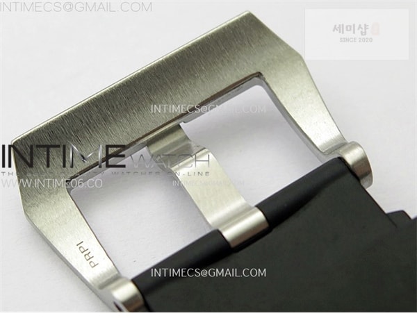 Panerai VS공장 파네라이 PAM1323 그레이다이얼 블랙러버스트랩 PAM1323 Y GMT VSF 1_1 Best Edition Dark Gray Dial on Black Rubber Strap P9011 시계 13번 이미지