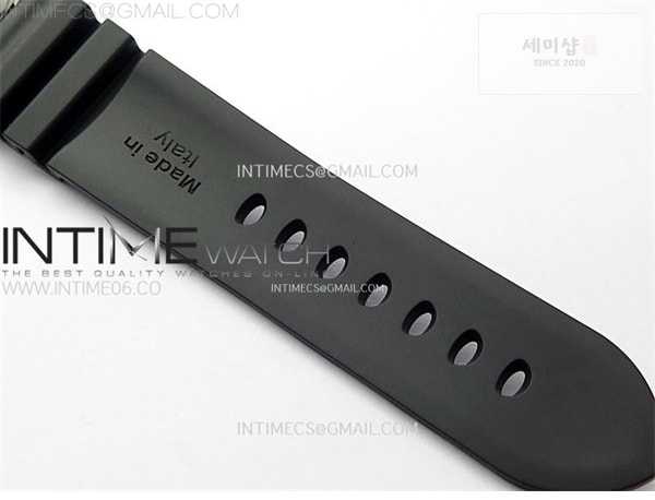 Panerai VS공장 파네라이 PAM1323 그레이다이얼 블랙러버스트랩 PAM1323 Y GMT VSF 1_1 Best Edition Dark Gray Dial on Black Rubber Strap P9011 시계 14번 이미지