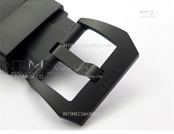 Panerai VS공장 파네라이 PAM1324 카보테크 카본다이얼 러버스트랩 PAM1324 Carbotech 44mm GMT VSF 1_1 Best Edition Carbon Dial on Black Rubber Strap P.9011 시계 12번 이미지