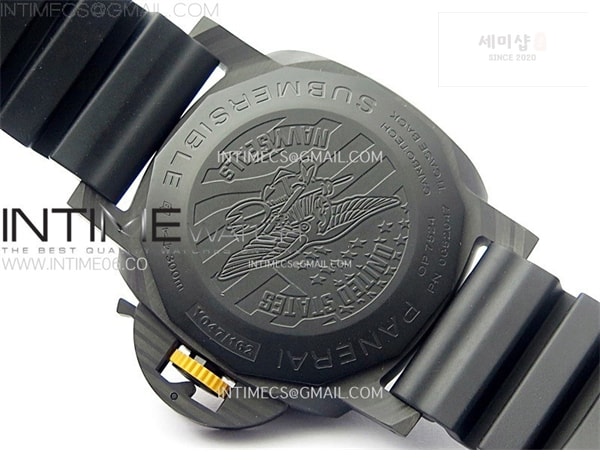 Panerai VS공장 파네라이 PAM1324 카보테크 카본다이얼 러버스트랩 PAM1324 Carbotech 44mm GMT VSF 1_1 Best Edition Carbon Dial on Black Rubber Strap P.9011 시계 14번 이미지