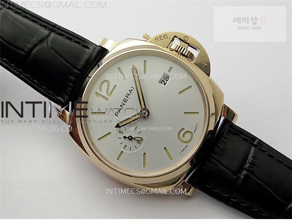 Panerai VS공장 파네라이 PAM1336 화이트다이얼 블랙버러스트랩 PAM1336 Y RG VSF 1_1 Best Edition White Dial on Black Leather Strap Asian P900 시계 2번 이미지