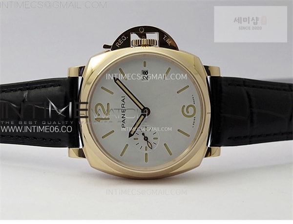 Panerai VS공장 파네라이 PAM1336 화이트다이얼 블랙버러스트랩 PAM1336 Y RG VSF 1_1 Best Edition White Dial on Black Leather Strap Asian P900 시계 16번 이미지
