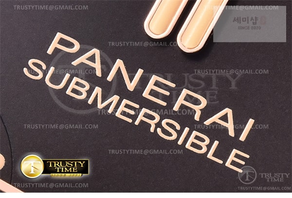 Panerai VS공장 파네라이 PAM968 브론조 브라운다이얼 가죽스트랩 PAM 968 Submersible Bronzo 47mm BR_LE Brn VSF Mod 9010 시계 26번 이미지