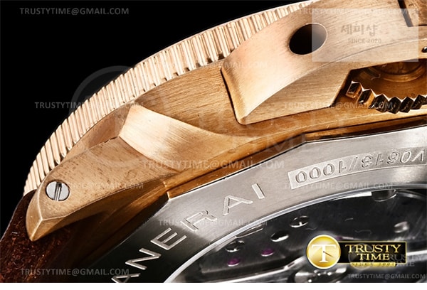 Panerai VS공장 파네라이 PAM968 브론조 브라운다이얼 가죽스트랩 PAM 968 Submersible Bronzo 47mm BR_LE Brn VSF Mod 9010 시계 8번 이미지