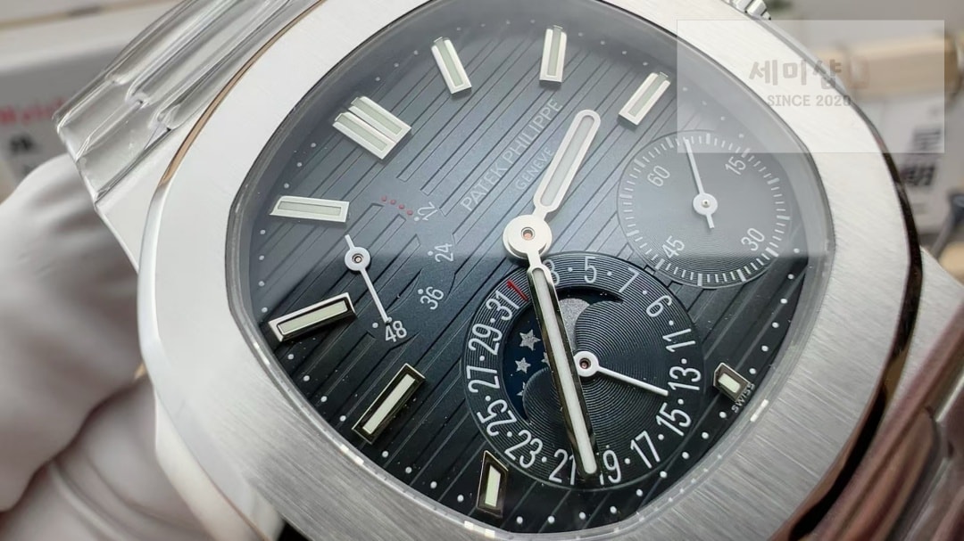 파텍필립 파텍필립 Nautilus 5712/1A Blue Dial 40mm 시계 9번 이미지