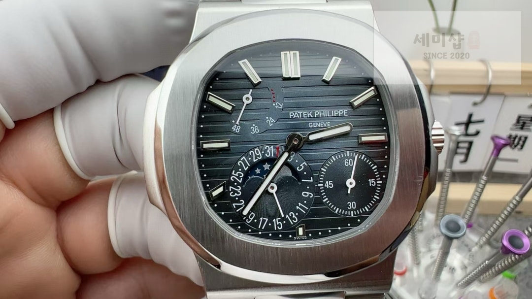 파텍필립 파텍필립 Nautilus 5712/1A Blue Dial 40mm 시계 2번 이미지
