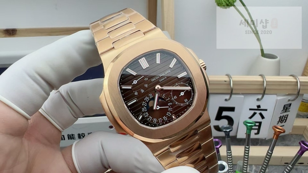 파텍필립 파텍필립 Nautilus 5712/1R Chocolate Dial Rose 40mm 시계 3번 이미지