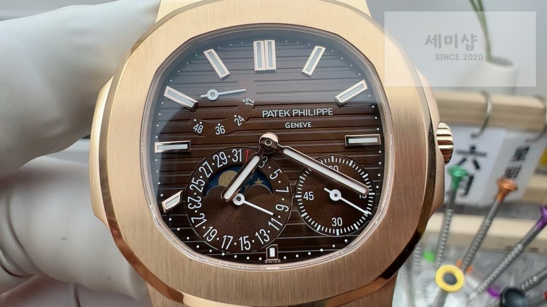 파텍필립 파텍필립 Nautilus 5712/1R Chocolate Dial Rose 40mm 시계 6번 이미지
