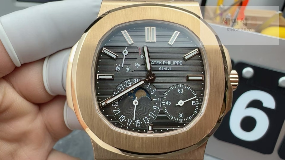 파텍필립 파텍필립 Nautilus Moon Phase Rose Gold 5712R-001 시계 3번 이미지