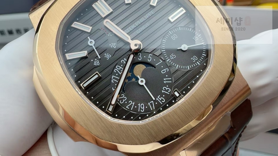 파텍필립 파텍필립 Nautilus Moon Phase Rose Gold 5712R-001 시계 7번 이미지