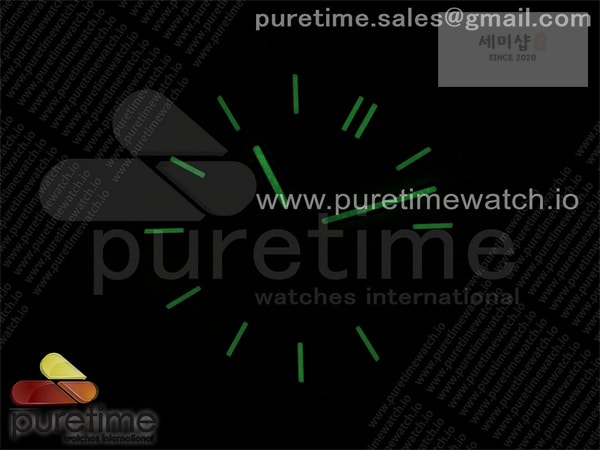 Patek Philippe AMG공장 파텍필립 노틸러스 5711 그린풀세라믹 티파니블루다이얼 그린러버스트랩 AET Nautilus 5711 Green Ceramic AMGF Best Edition Tiffany Blue Dial on Green Rubber Strap MIYOTA 9015 시계 27번 이미지