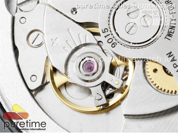 Patek Philippe AMG공장 파텍필립 노틸러스 5711 그린풀세라믹 티파니블루다이얼 그린러버스트랩 AET Nautilus 5711 Green Ceramic AMGF Best Edition Tiffany Blue Dial on Green Rubber Strap MIYOTA 9015 시계 14번 이미지