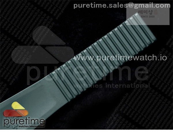 Patek Philippe AMG공장 파텍필립 노틸러스 5711 그린풀세라믹 화이트다이얼 그린러버스트랩 AET Nautilus 5711 Green Ceramic AMGF Best Edition White Dial on Green Rubber Strap MIYOTA 9015 시계 28번 이미지