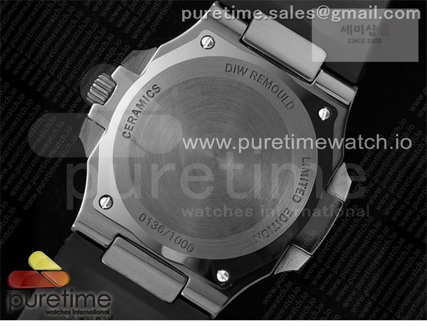 Patek Philippe AMG공장 파텍필립 노틸러스 5711 블랙풀세라믹 블루다이얼 블랙러버스트랩 AET Nautilus 5711 Black Ceramic AMGF Best Edition Blue Dial on Black Rubber Strap MIYOTA 9015 시계 9번 이미지