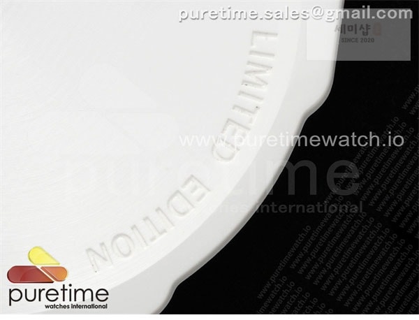 Patek Philippe AMG공장 파텍필립 노틸러스 5711 화이트풀세라믹 핑크다이얼 화이트러버스트랩 AET Nautilus 5711 White Ceramic AMGF Best Edition Pink Dial on White Rubber Strap MIYOTA 9015 시계 22번 이미지