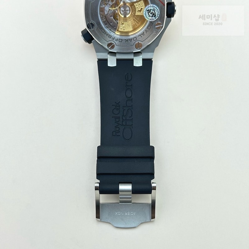 오데마피게 APS공장 오데마피게 로얄오크오프쇼어 다이버 15710 스틸 블랙다이얼 브레이슬릿 Royal Oak Offshore Diver 15710 APSF 1:1 Best Edition Black Dial on SS Bracelet SA3120 Super Clone 시계 9번 이미지