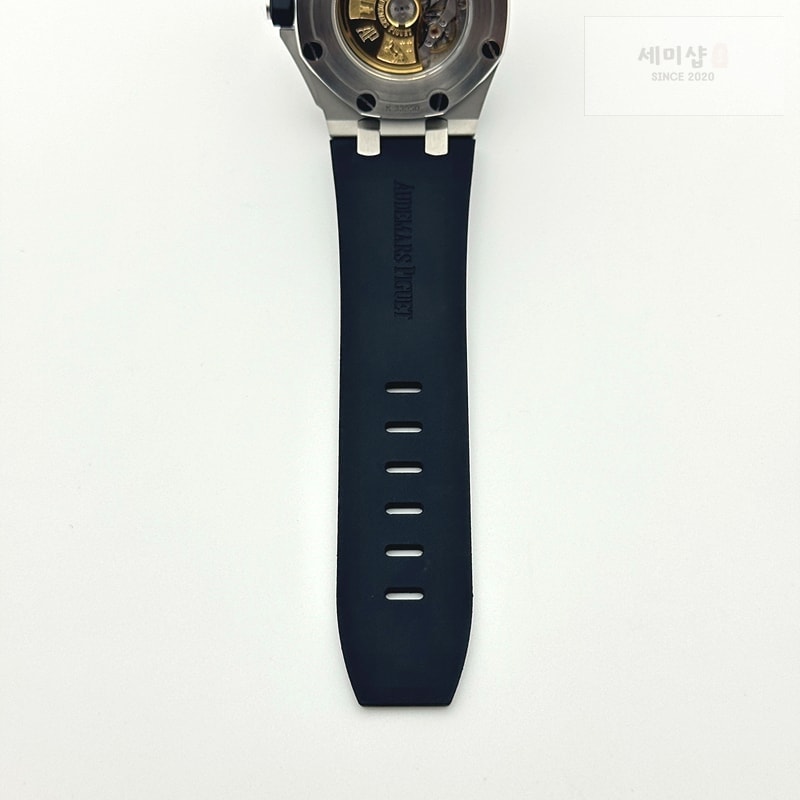 오데마피게 ZF공장 오데마피게 로얄오크오프쇼어 다이버 15710 러버스트랩 Royal Oak Offshore 15710 ZF 1:1 Best Edition Black Dial on Rubber Strap 3120 Super Clone V2 시계 10번 이미지