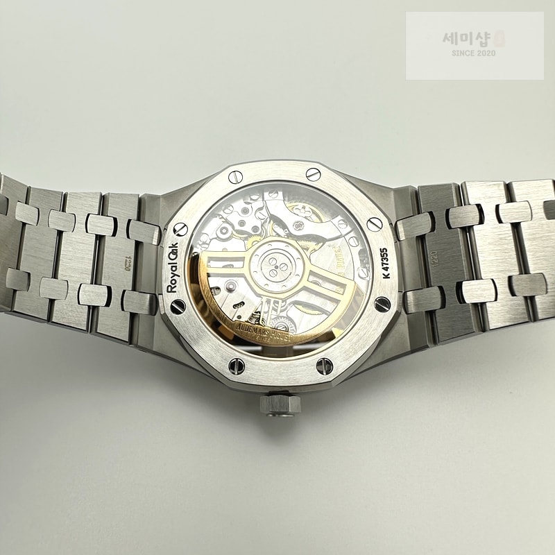 오데마피게 APS공장 오데마피게 로얄오크 15510 50주년기념판 화이트다이얼 브레이슬릿 Royal Oak 41mm 15510 "50th Anniversary" SS APSF 1:1 Best Edition White Dial on SS Bracelet SA4302 Super Clone 시계 10번 이미지