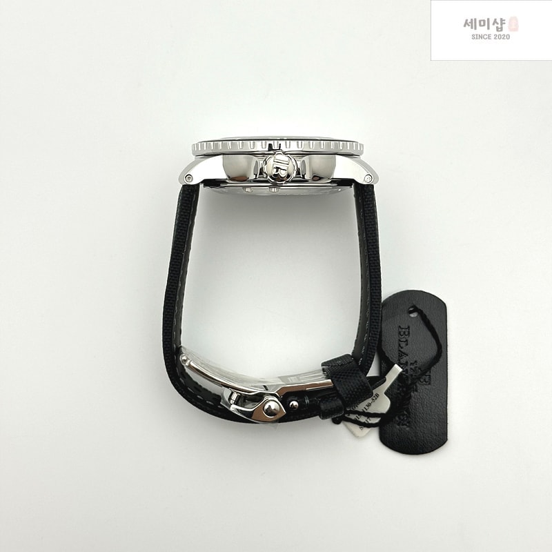 블랑팡 ZF공장 블랑팡 피프티패덤즈 티타늄 블랙다이얼 캔버스스트랩 FIFTY FATHOMS TITANIUM BLACK DIAL ON SAIL-CANVAS STRAP A1315 (FREE EXTRA STRAP) 시계 6번 이미지