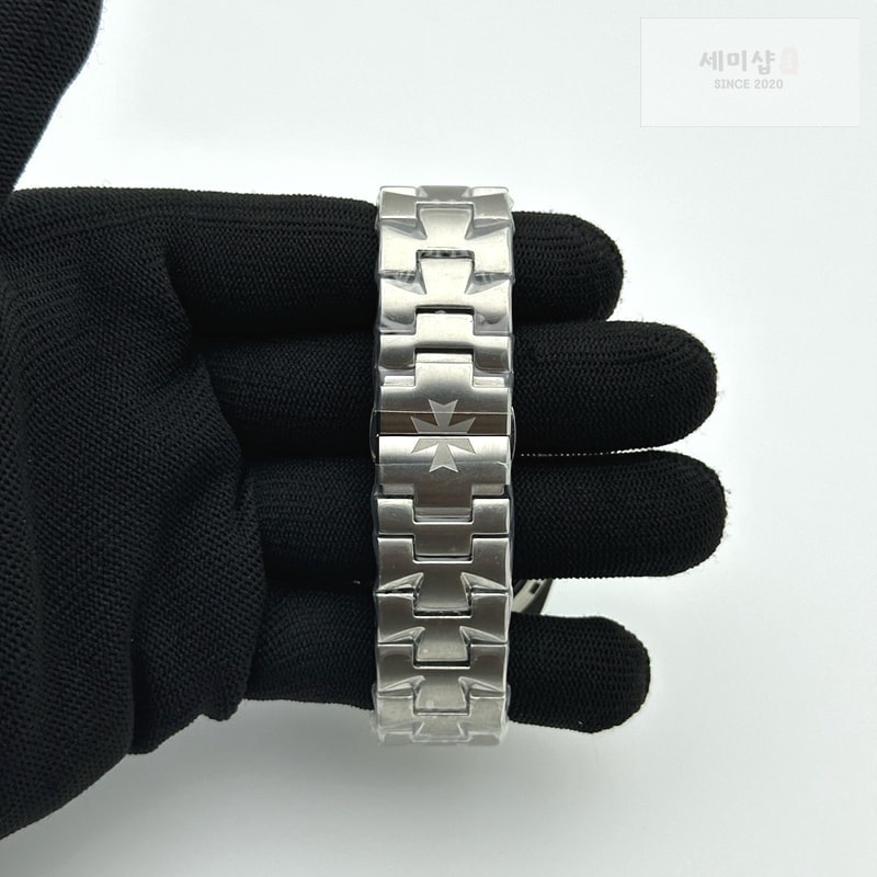 바쉐론콘스탄틴 EUR공장 오버시즈 뚜르비용 블루다이얼 Traditionnelle Tourbillon SS EURF Best Edition Blue Dial on SS Bracelet 시계 6번 이미지