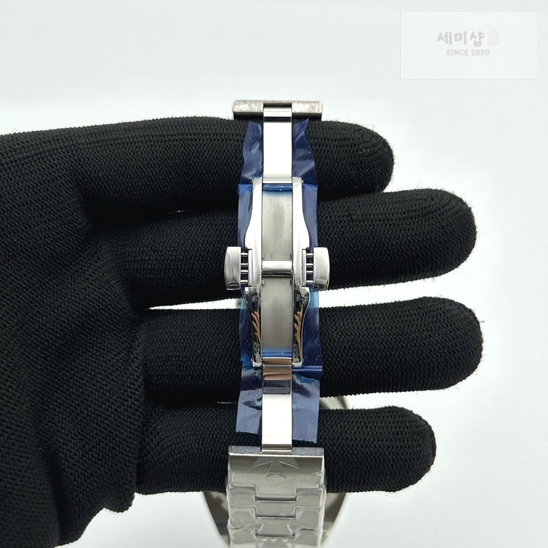 바쉐론콘스탄틴 EUR공장 오버시즈 뚜르비용 블루다이얼 Traditionnelle Tourbillon SS EURF Best Edition Blue Dial on SS Bracelet 시계 7번 이미지