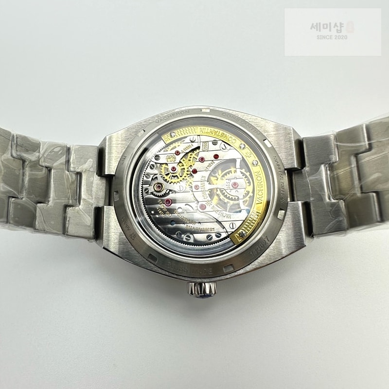 바쉐론콘스탄틴 EUR공장 오버시즈 뚜르비용 블루다이얼 Traditionnelle Tourbillon SS EURF Best Edition Blue Dial on SS Bracelet 시계 10번 이미지