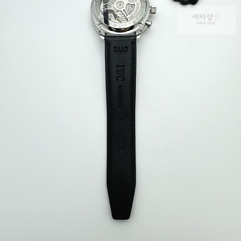 I W C ZF공장 V3 포르투기저 블루다이얼 가죽스트랩 Portuguese IW371606 ZF V3 1:1 Best Edition SS Blue Dial on Black Leather Strap A96355 시계 10번 이미지