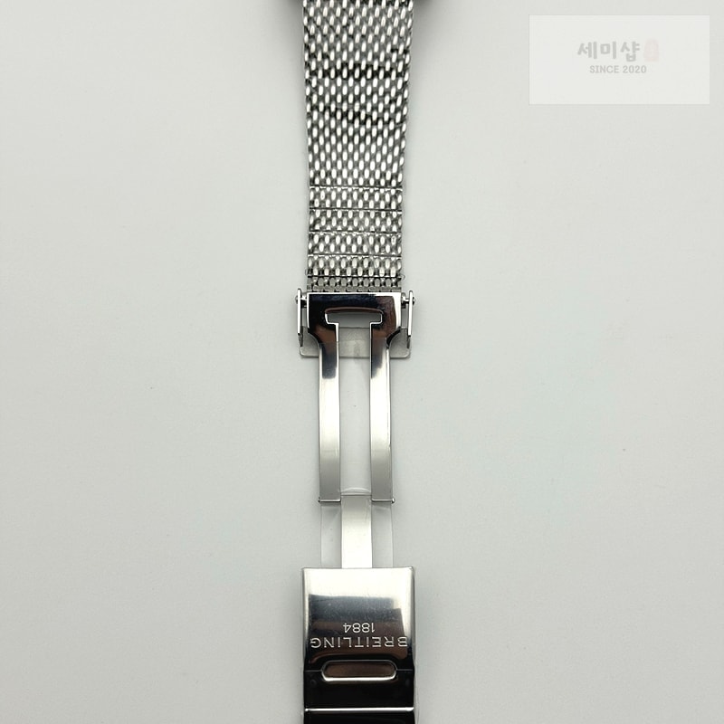 Breitling 브라이틀링 슈퍼오션 헤리티지 II 46mm 스틸 화이트다이얼 블랙러버스트랩 SuperOcean Heritage ii 46mm SS White Dial Black Ceramic Bezel on Black Rubber Strap A2824 시계 9번 이미지
